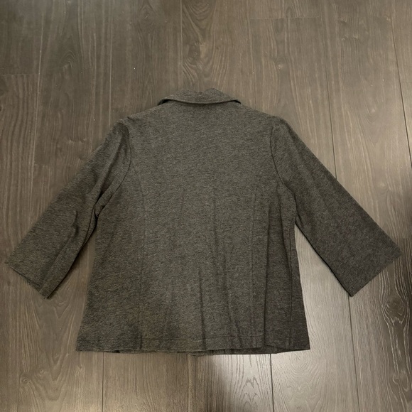 Jessica - 100% Cotton Grey Blazer - Picture 5 of 5